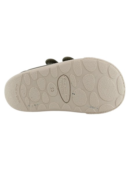 Zapatillas de lona Barefoot Flexibles by Vulladi 8195 Kaki