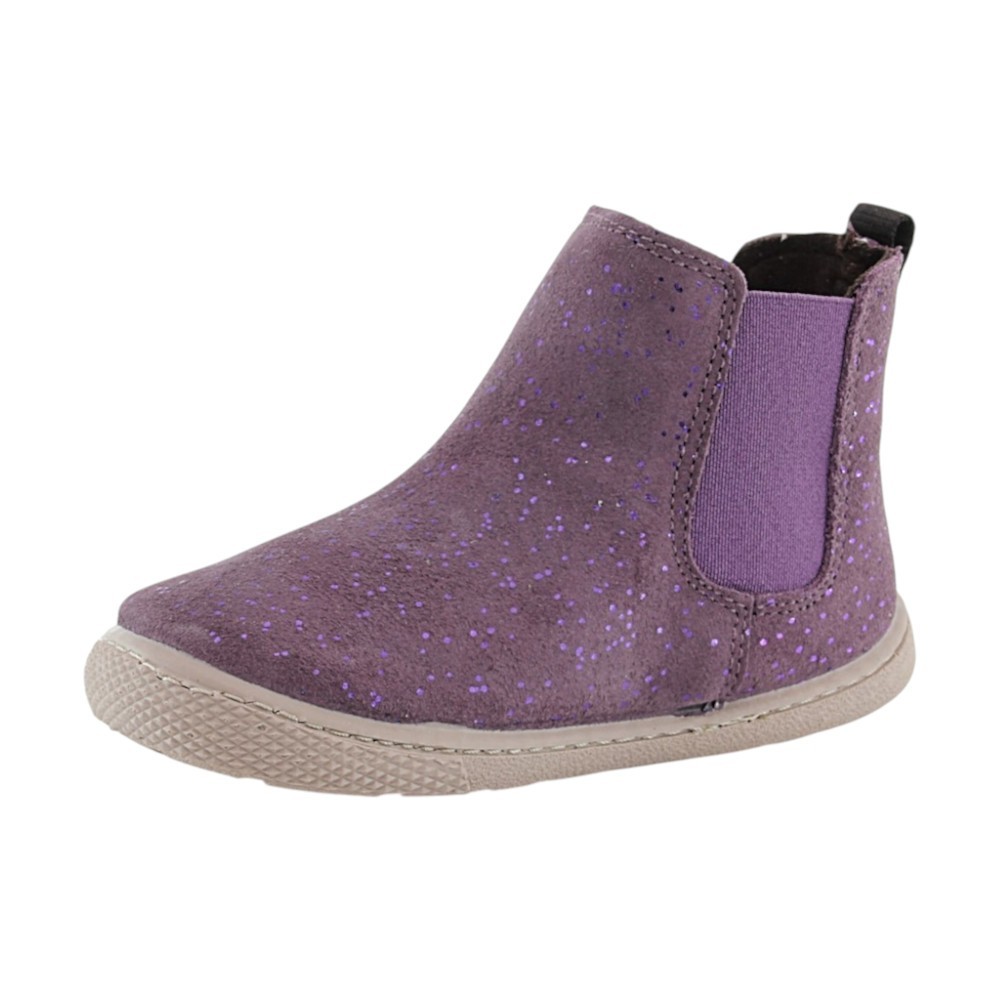 Botines Flexibles by Vulladi Puntitos chelsea Morado