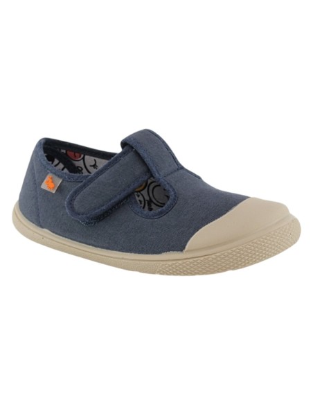 Zapatillas abiertas barefoot Flexibles Vulladi  8197 Jeans