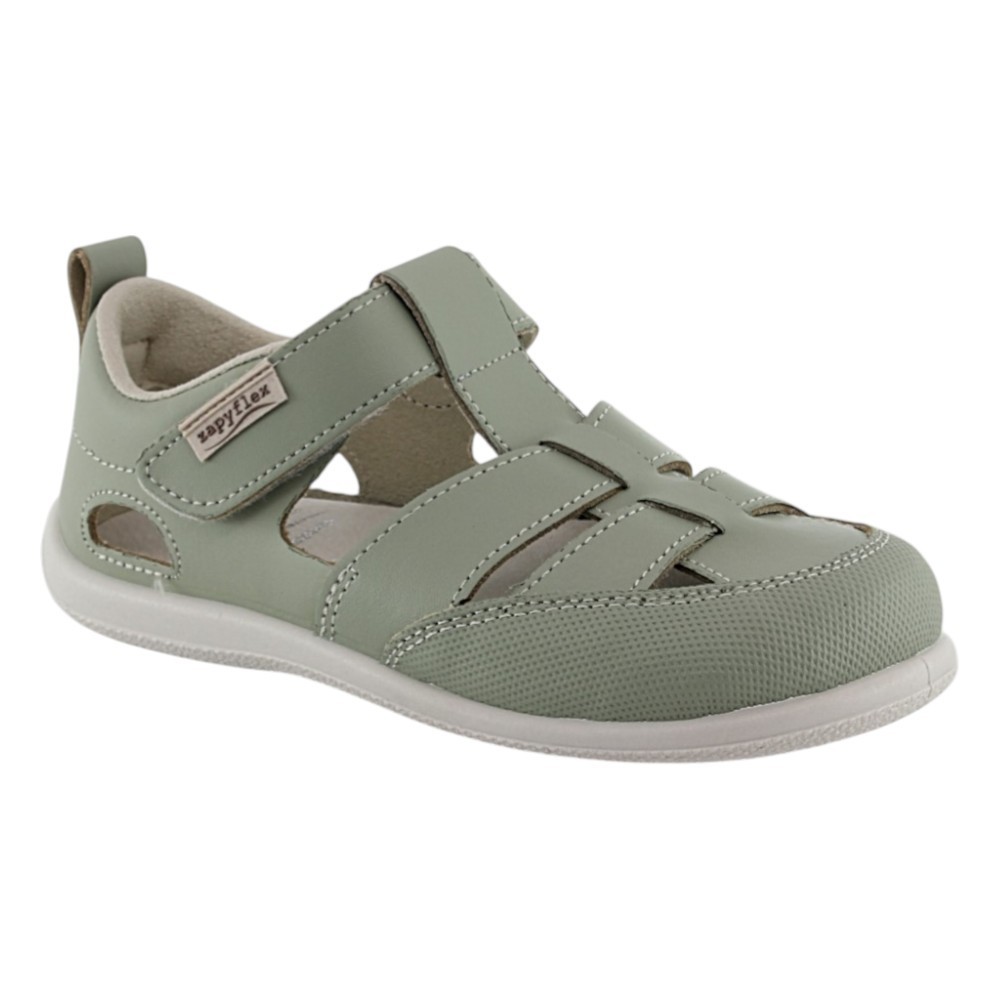 Sandalias barefoot Zapyflex 2 tiras Manzana
