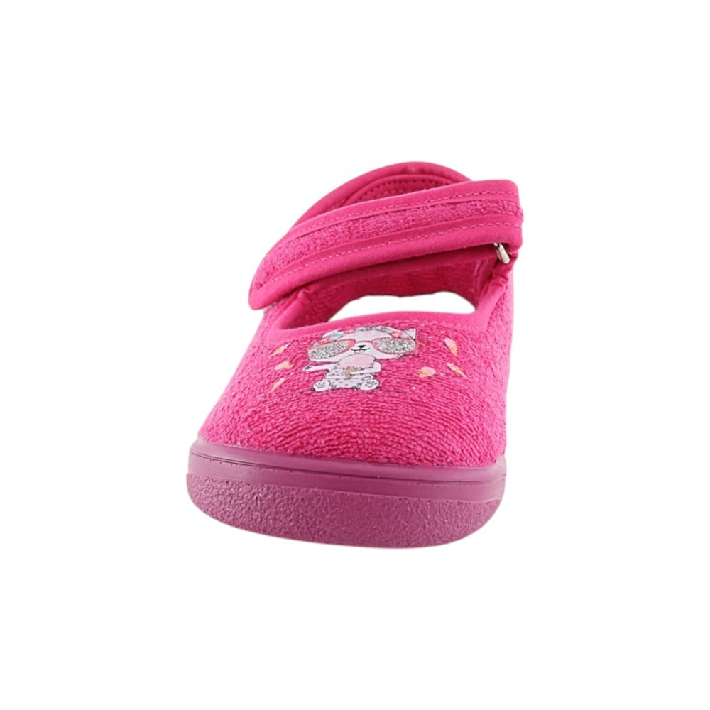 Zapatillas de casa ZapyFlex Gato Fucsia