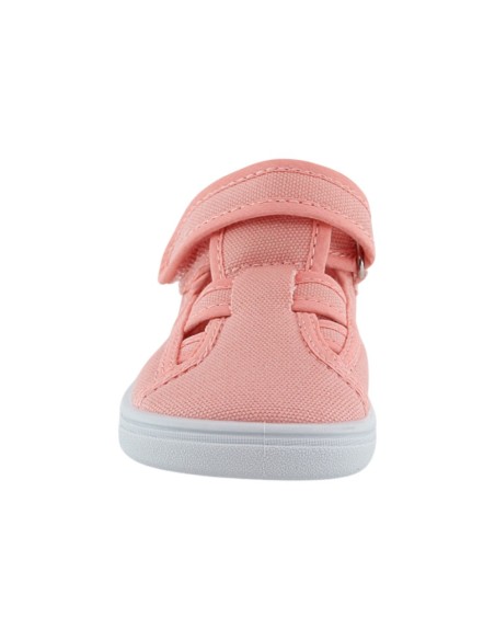 Sandalias de lona barefoot Blanditos Molly Coral