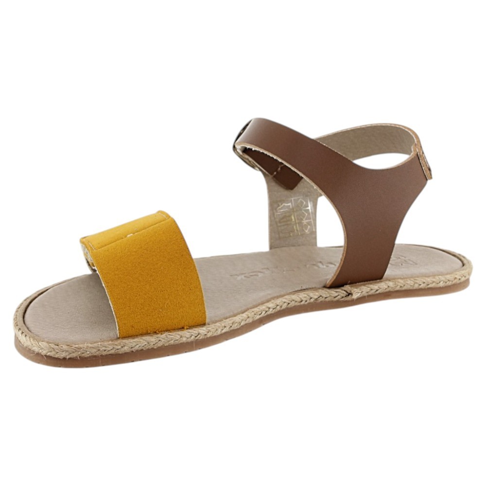 Sandalias barefoot Coqueflex 1446 Mostaza