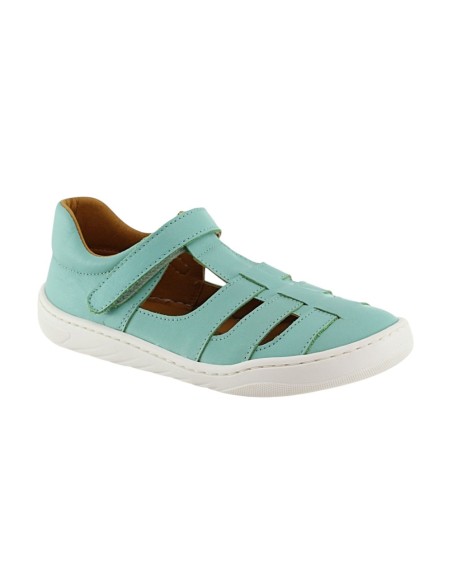Sandalias barefoot cerradas Dispares Combi Menta