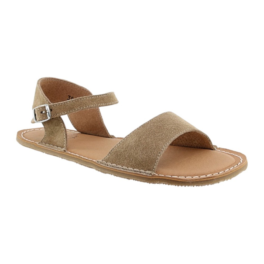 Sandalias barefoot Boston Aitana Serraje Marrón