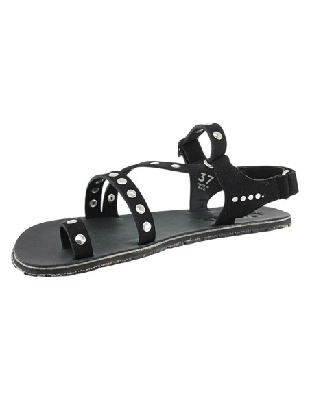 Sandalias Barefoot Dada Senda Studs Negro