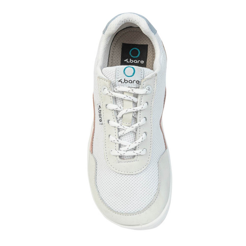 Zapatillas 4.Bare Joy Blanco-Rosa