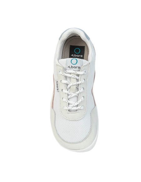 Zapatillas 4.Bare Joy Blanco-Rosa