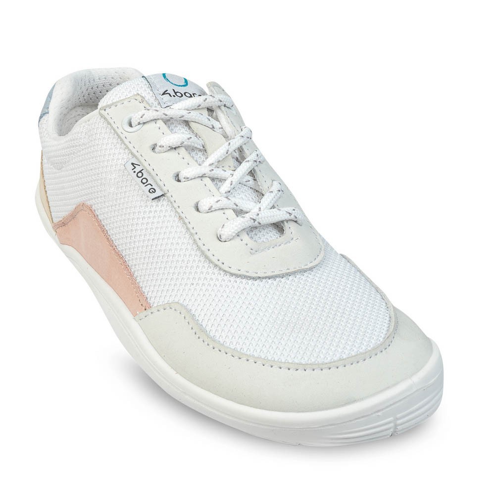 Zapatillas 4.Bare Joy Blanco-Rosa