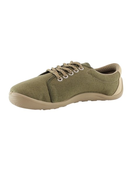 Zapatillas de lona barefoot 4.Bare 4.Hemp Kaki