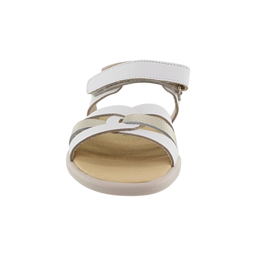 Sandalias respetuosas Andanines 251648 Blanco-Oro