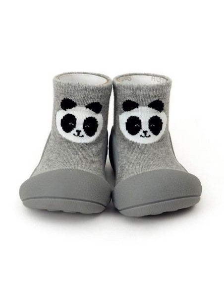 Calcetinas Attipas Panda Gris