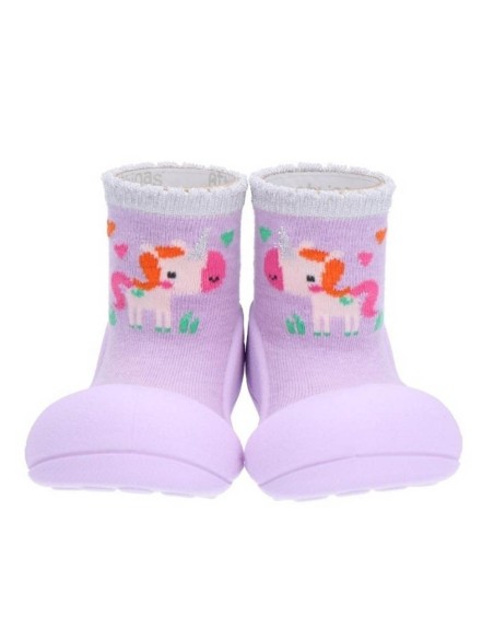 Zapatos primeros pasos Attipas Unicorn Purple