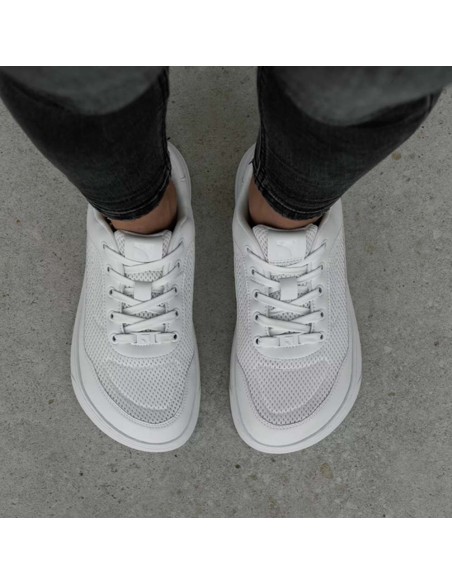 Zapatillas barefoot Barebarics Vaporo Blanco-Gris