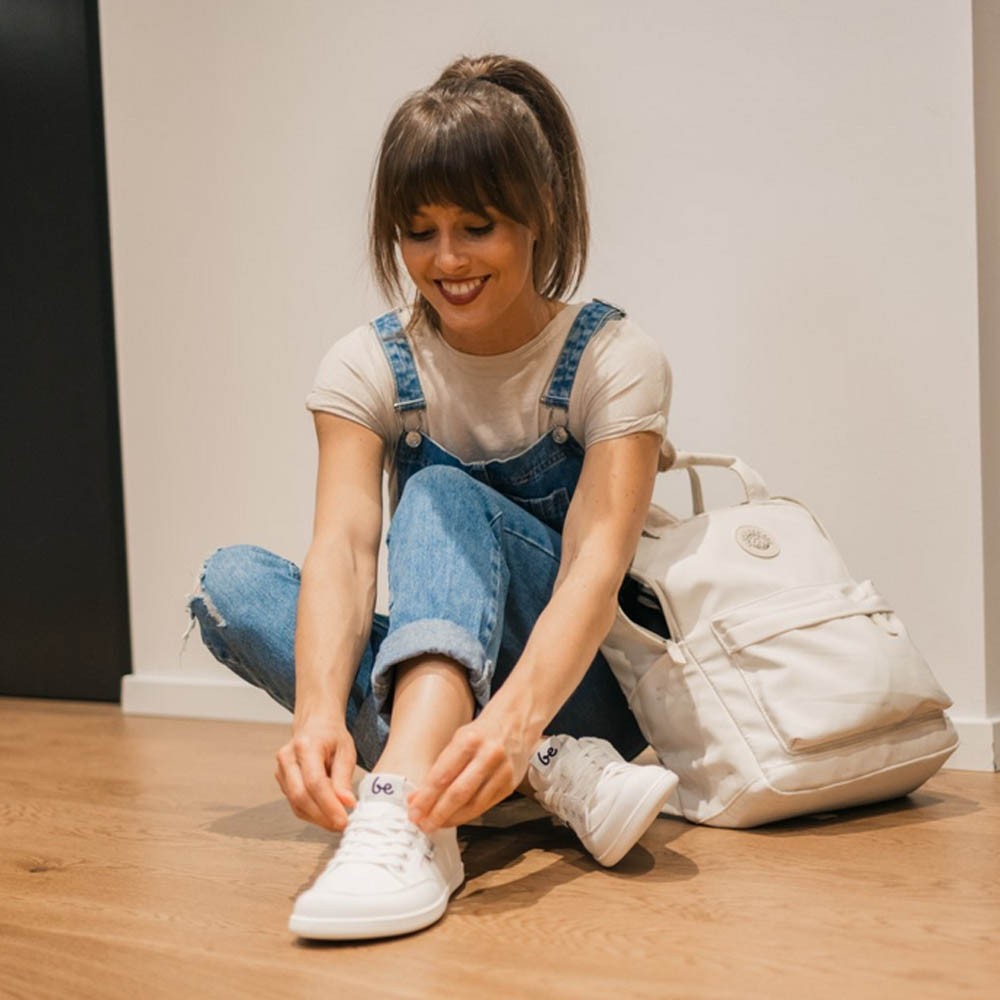 Zapatillas de lona barefoot Be Lenka Rebound Blanco