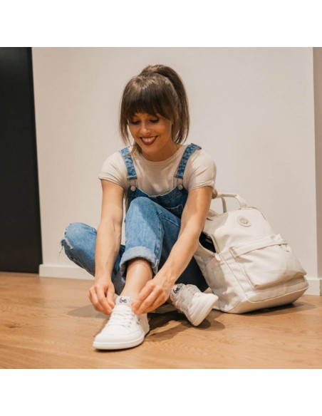 Zapatillas de lona barefoot Be Lenka Rebound Blanco