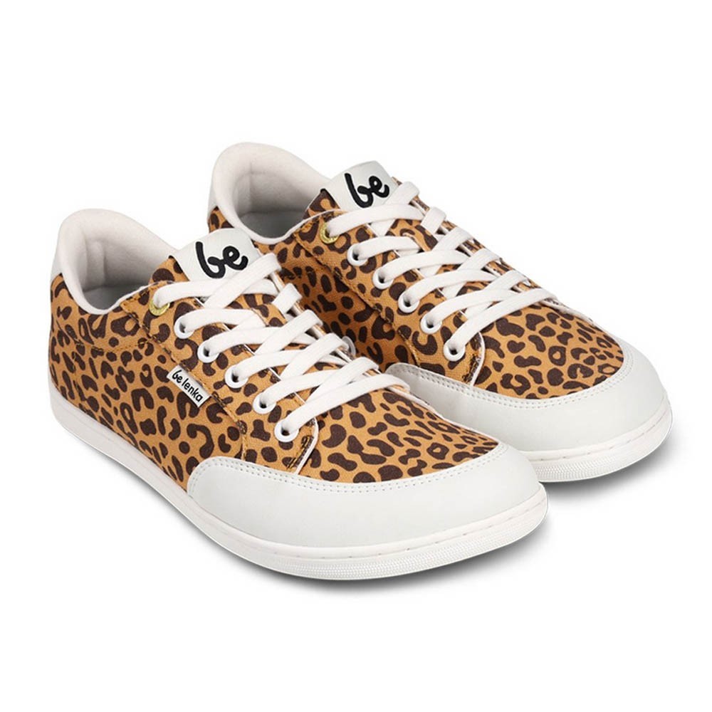 Zapatillas de lona barefoot Be Lenka Rebound Leopard