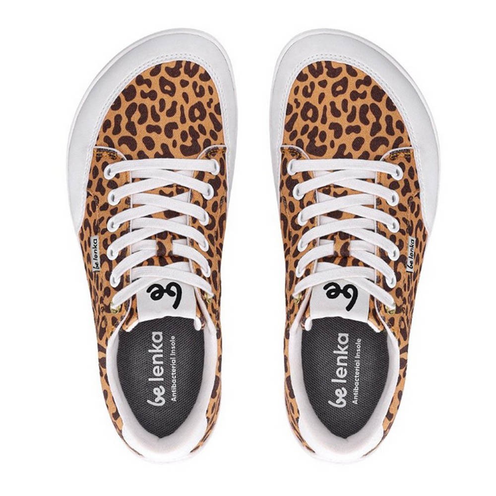 Zapatillas de lona barefoot Be Lenka Rebound Leopard
