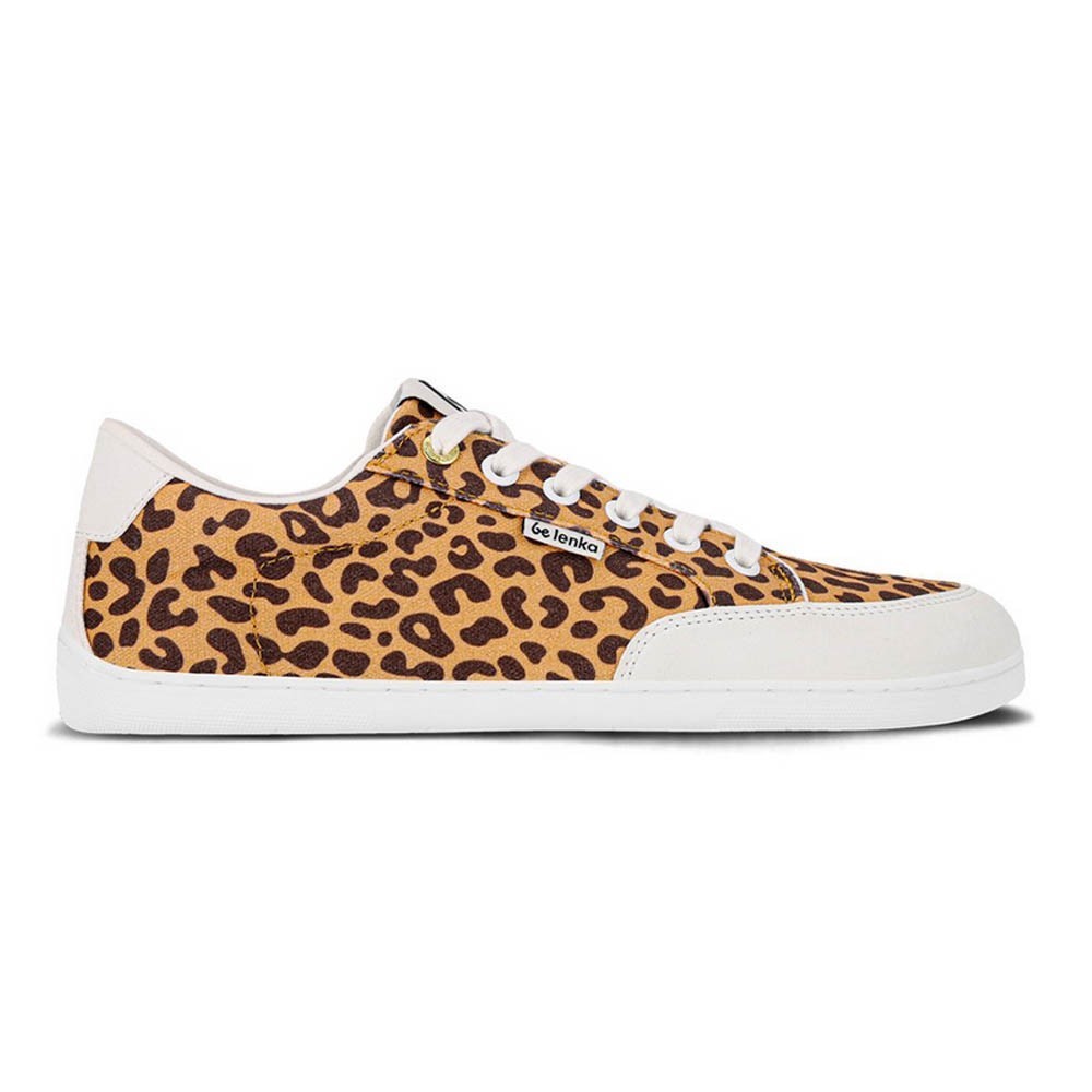 Zapatillas de lona barefoot Be Lenka Rebound Leopard