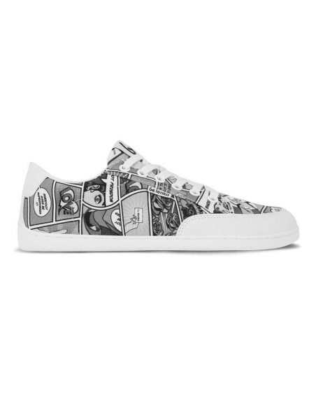 Zapatillas barefoot Be Lenka  Rebound Comics Negro-Blanco