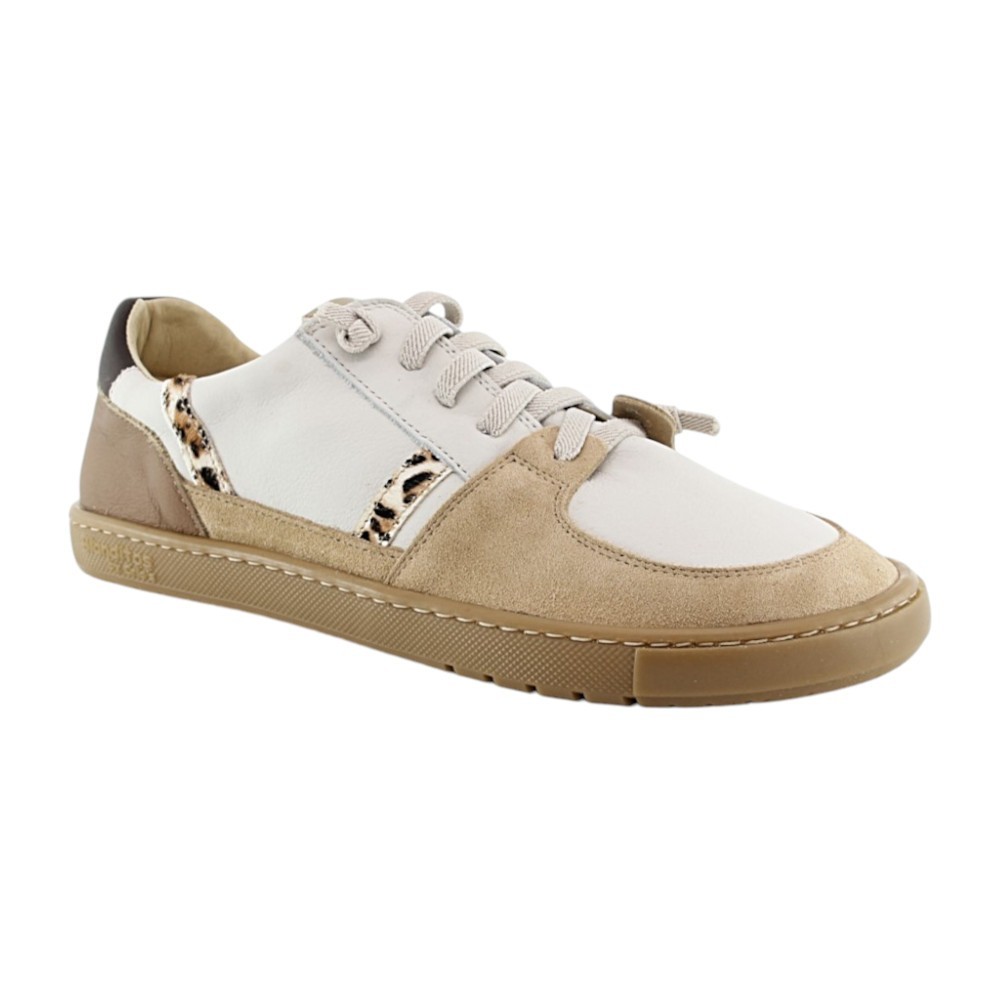 Zapatos deportivos Barefoot Blanditos Seul Blanco-Leopardo c