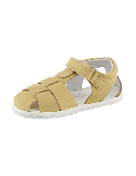 Sandalias respetuosas Blanditos Algodón Ocre