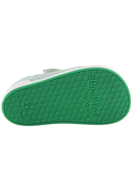 Zapatillas respetuosas Blanditos Modena Verde