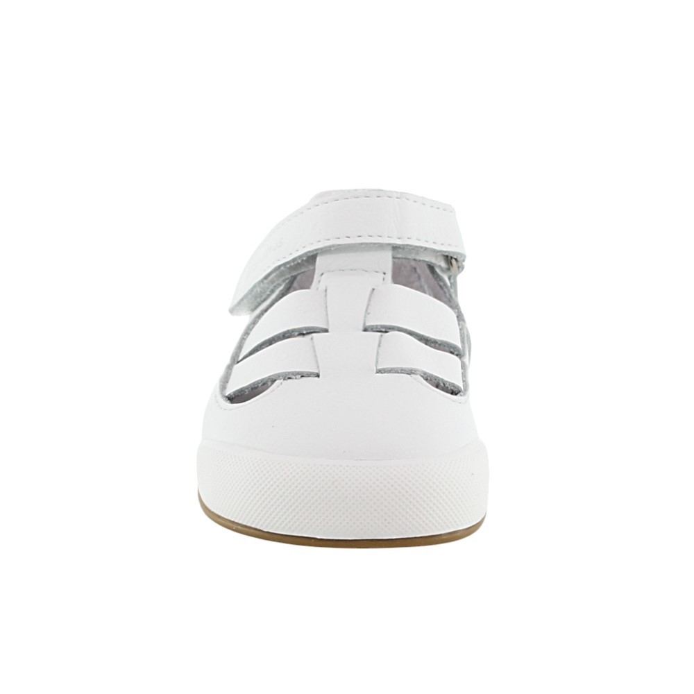 Sandalias cerradas barefoot Blanditos Oceano Blanco