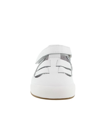 Sandalias cerradas barefoot Blanditos Oceano Blanco