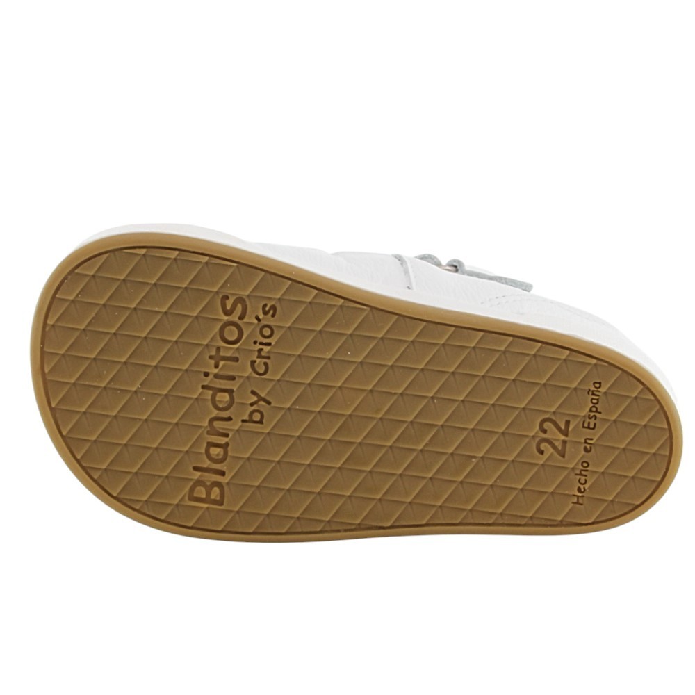 Sandalias cerradas barefoot Blanditos Oceano Blanco