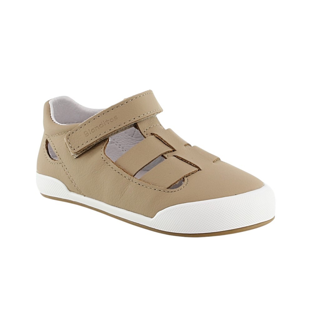 Sandalias cerradas barefoot Blanditos Oceano Arena