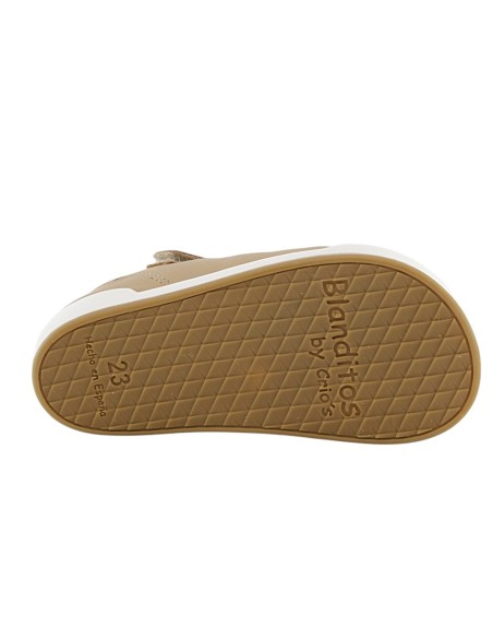 Sandalias cerradas barefoot Blanditos Oceano Arena