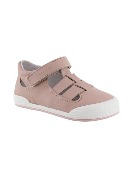 Sandalias cerradas barefoot Blanditos Oceano Rosa