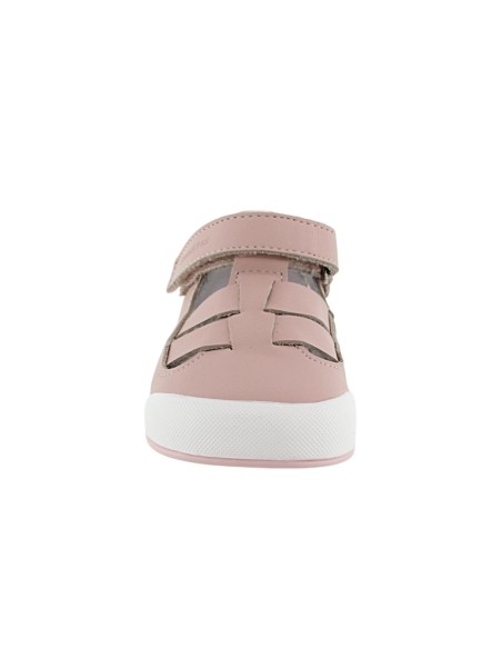 Sandalias cerradas barefoot Blanditos Oceano Rosa