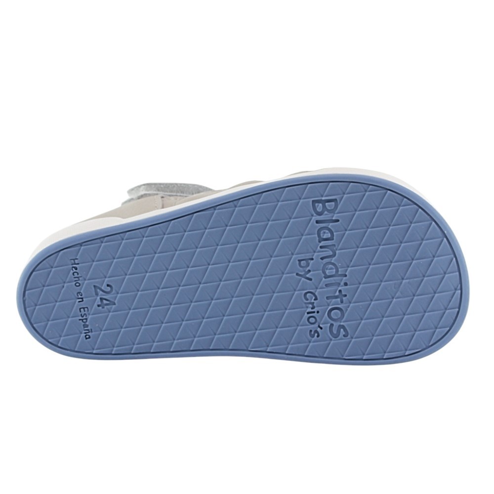 Sandalias cerradas barefoot Blanditos Estela Azul