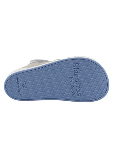 Sandalias cerradas barefoot Blanditos Estela Azul