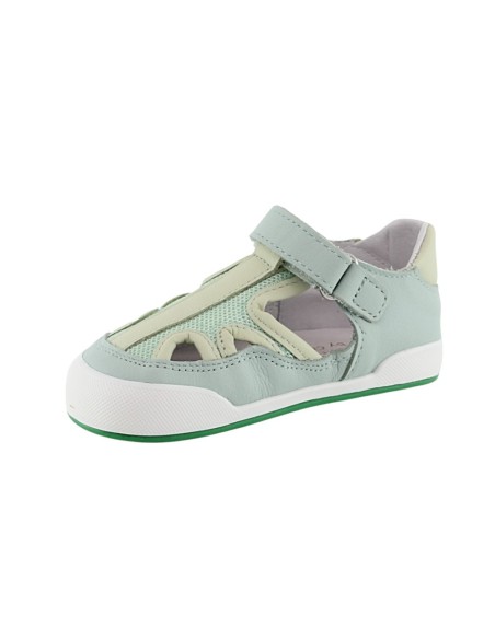 Calzado barefoot sandalia Blanditos Estela Verde