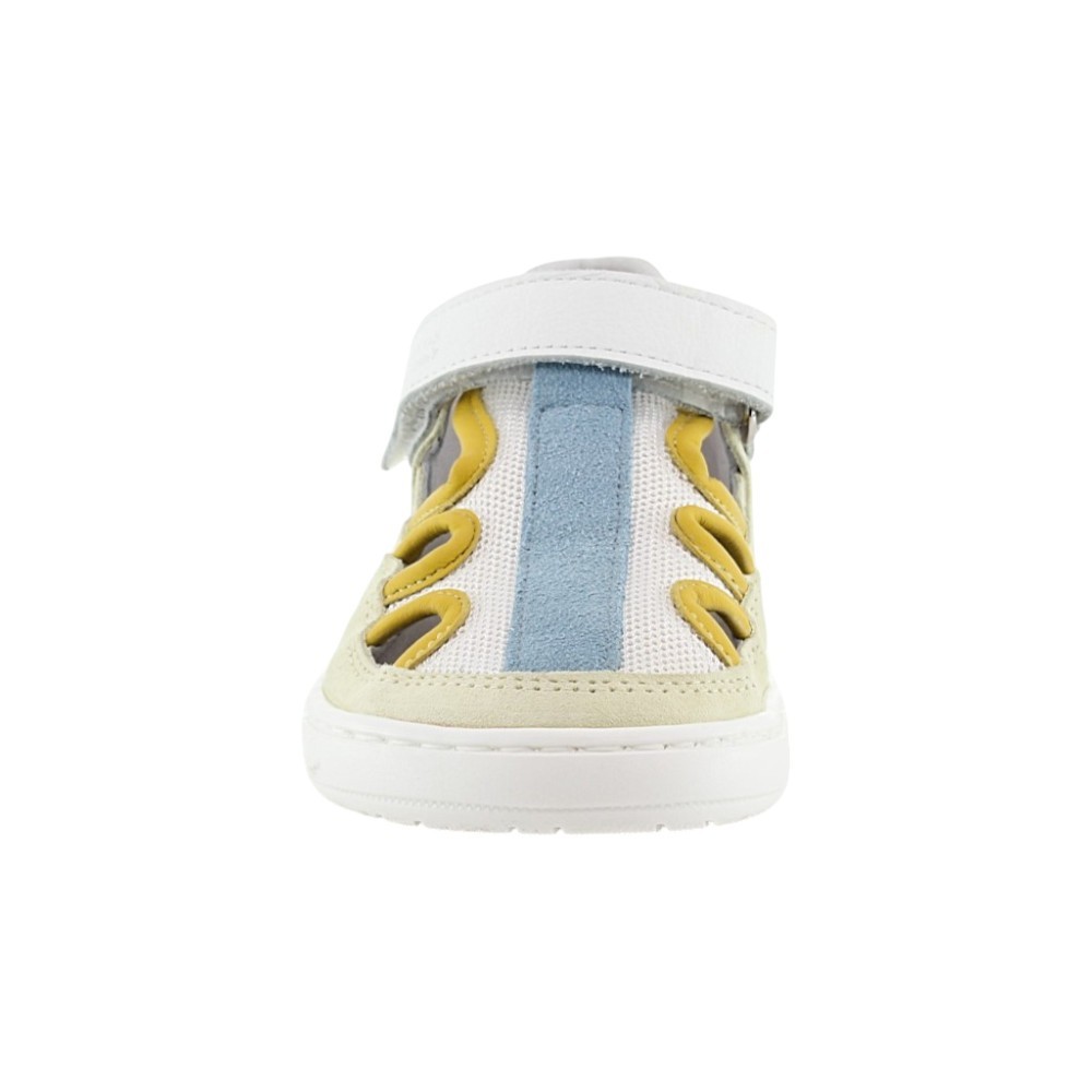 Sandalias cerradas barefoot Blanditos Multo amarillo