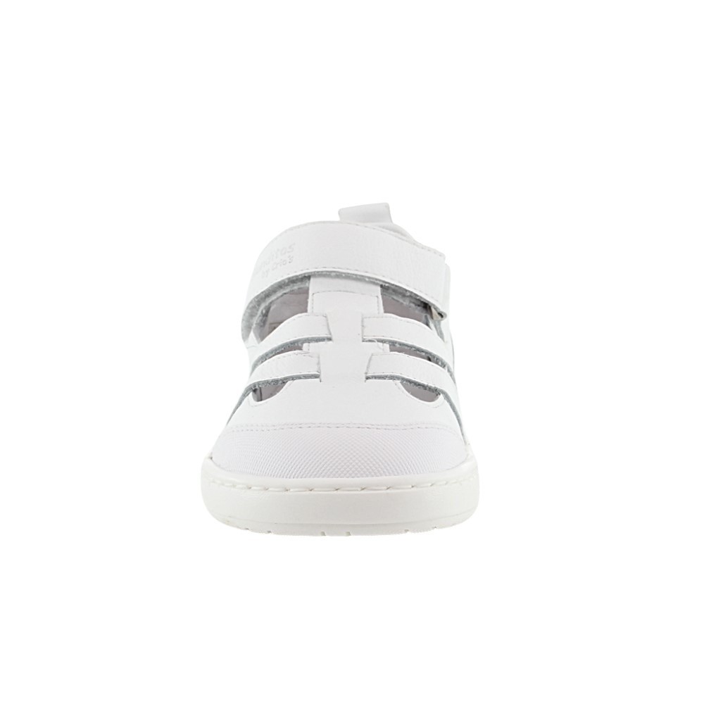 Calzado barefoot sandalia Blanditos Milos Blanco