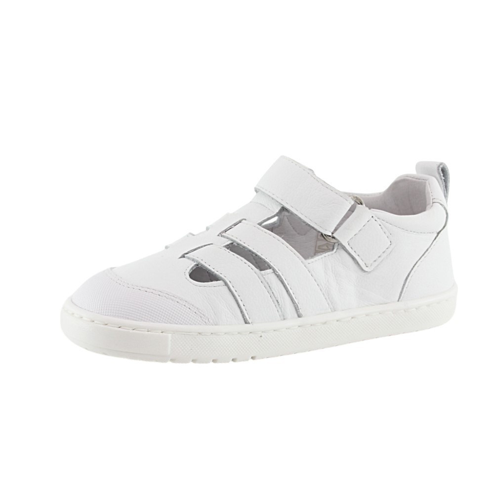 Calzado barefoot sandalia Blanditos Milos Blanco