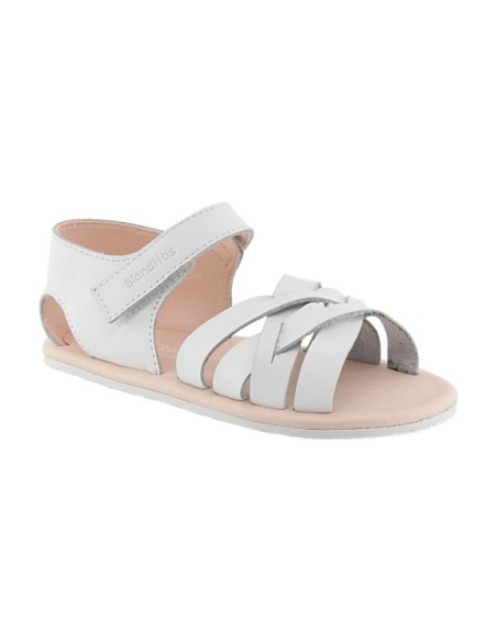 Sandalias respetuosas Blanditos Selva Blanco