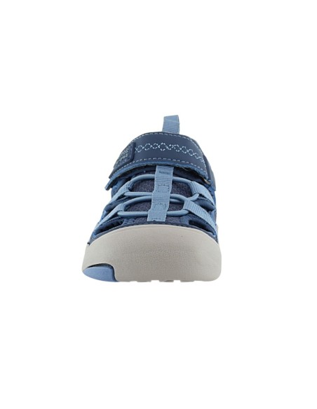 Sandalia deportiva barefoot Blanditos Olimpo Azul
