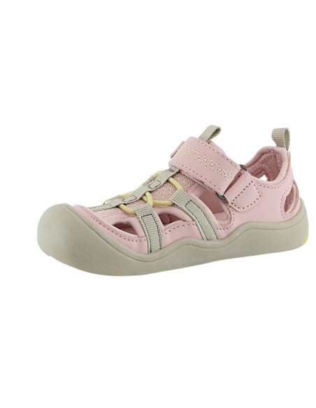 Sandalia deportiva barefoot Blanditos Olimpo Rosa