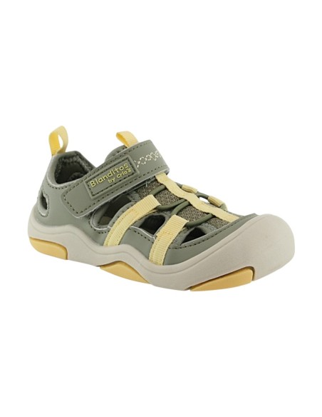 Sandalia deportiva barefoot Blanditos Olimpo Verde