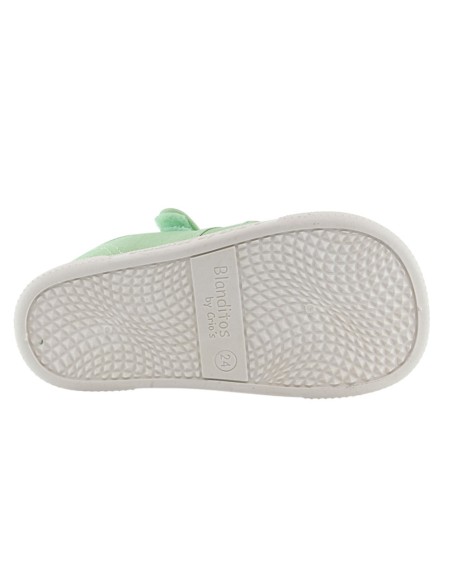 Sandalias de lona respetuosas Blanditos Mango Verde