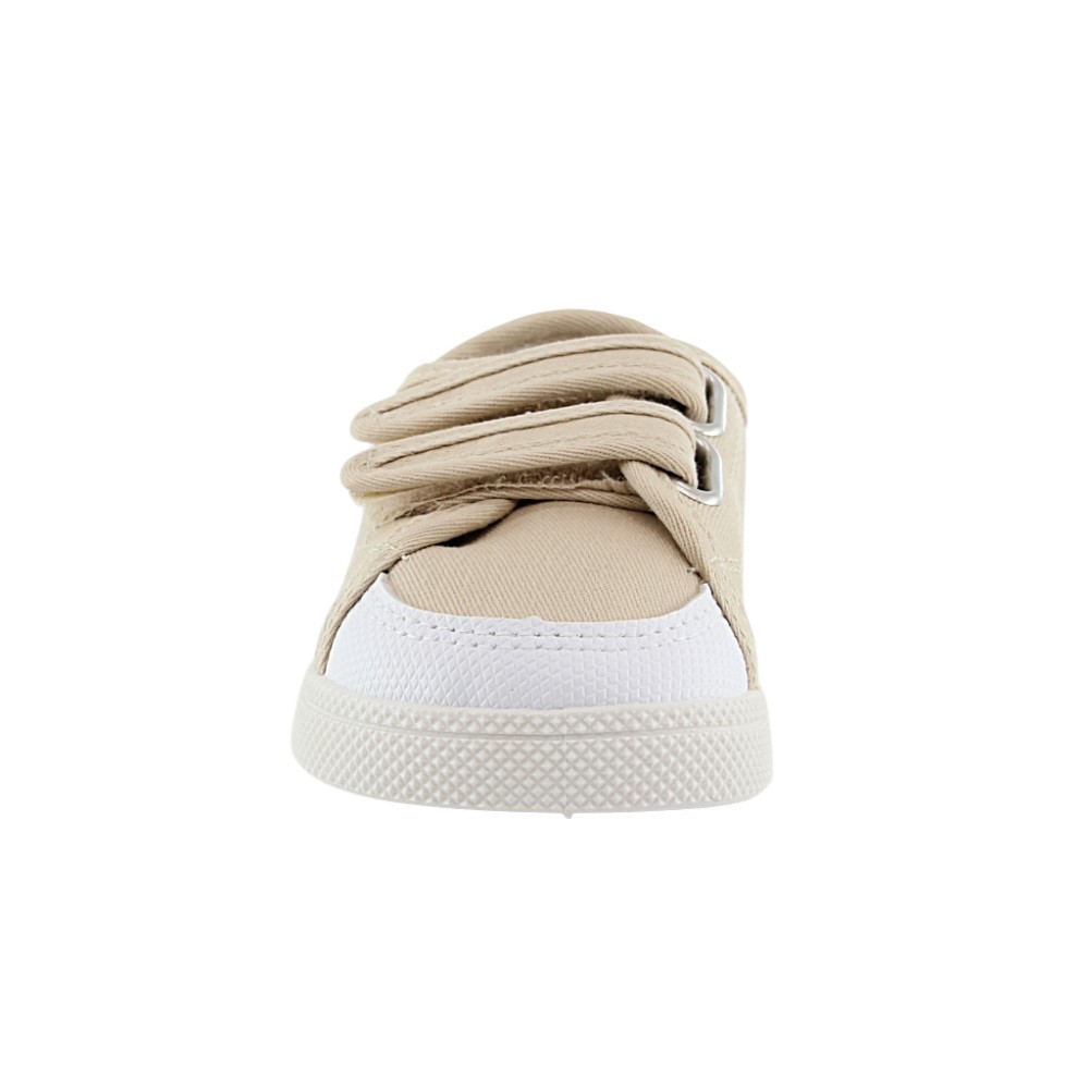 Zapatillas barefoot de lona Blanditos Coco Beige