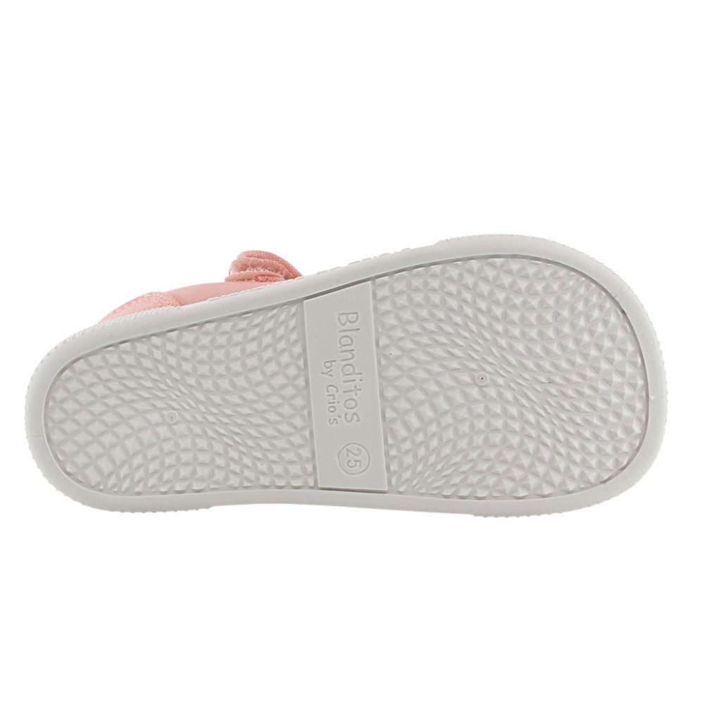 Merceditas de lona barefoot Blanditos Fresa Rosa