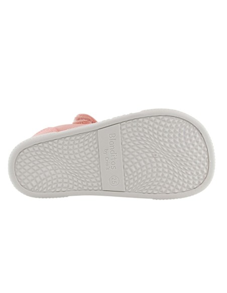 Merceditas de lona barefoot Blanditos Fresa Rosa