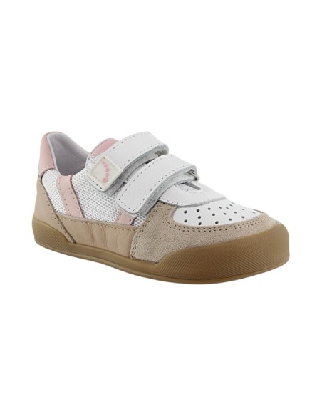 Zapatos barefoot Blanditos Bahamas Beige-Rosa