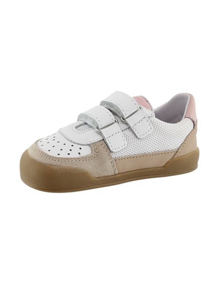 Zapatos barefoot Blanditos Bahamas Beige-Rosa